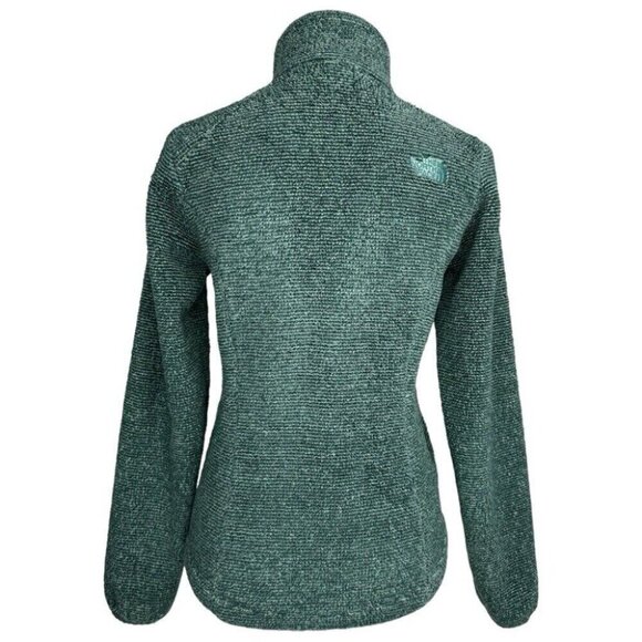 The North Face Women’s Green Osito 2 Full Zip Raschel Teddy Jacket XS/C34 - Picture 5 of 12